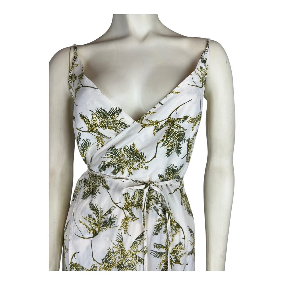 Rubicon womens Wrap Dress Tropical Print Small Medium - Picture 2 of 10